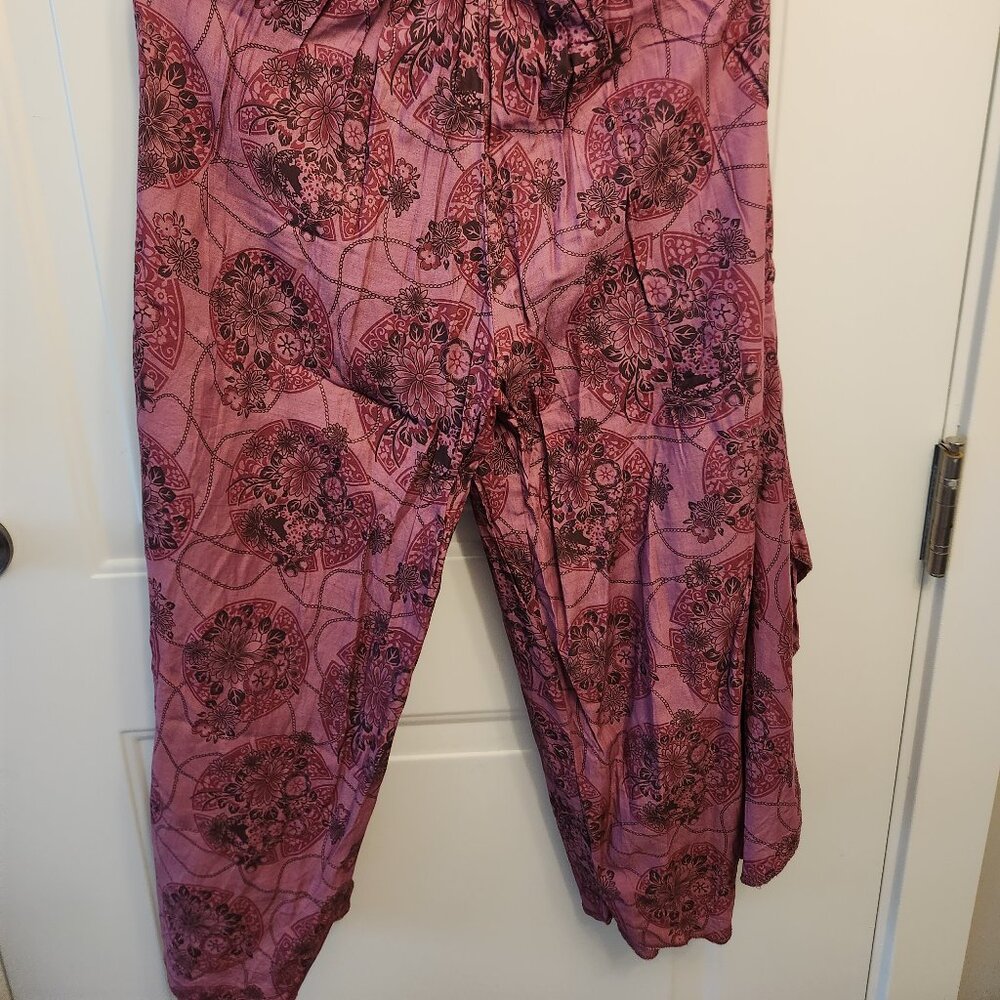 Thailand Traditional Pants, Purple, Size L